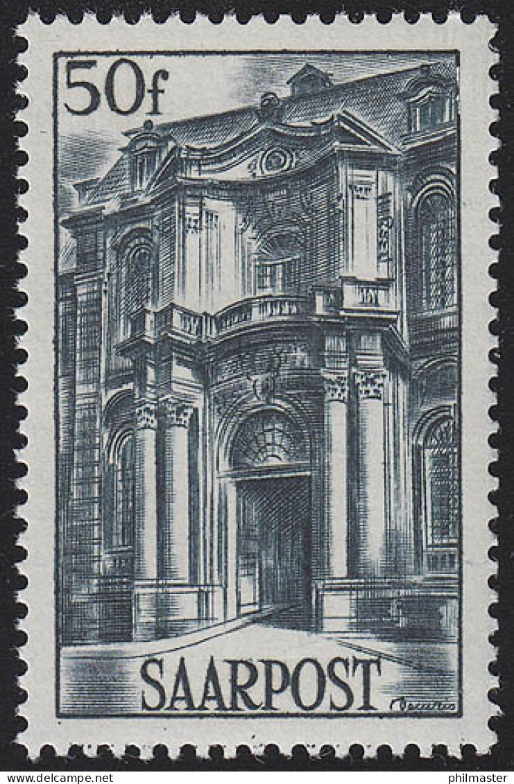 Saarland 251 Freimarke Wiederaufbau 50 Fr, ** - Unused Stamps