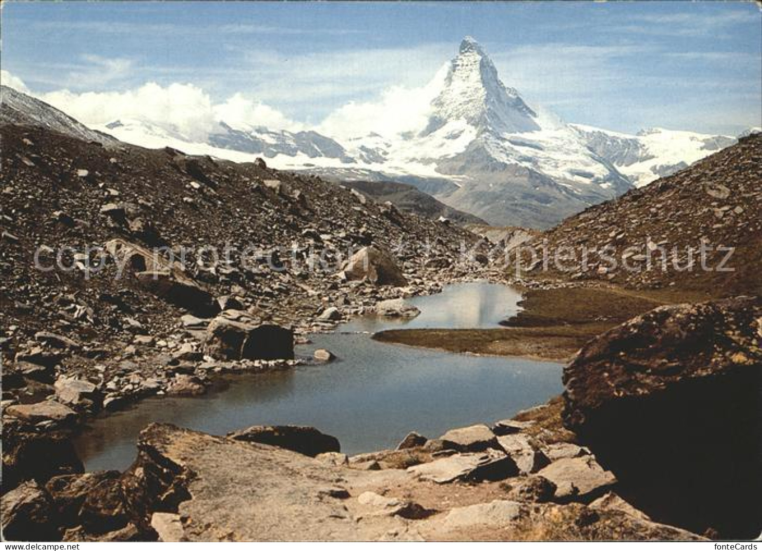 12365984 Zermatt VS Fluealpsee Mit Blick Zum Matterhorn Walliser Alpen  - Altri & Non Classificati