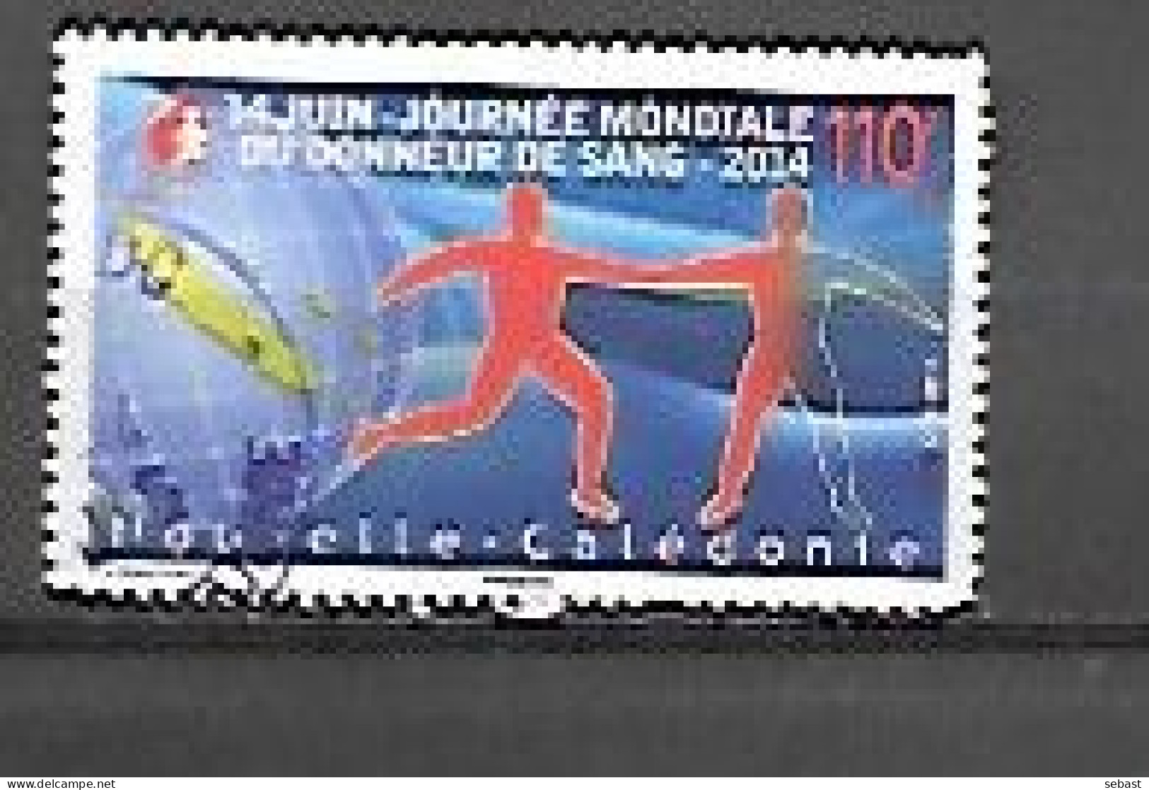 TIMBRE OBLITERE DE NOUVELLE CALEDONIE DE 2014 N° YVERT 1221 - Usati