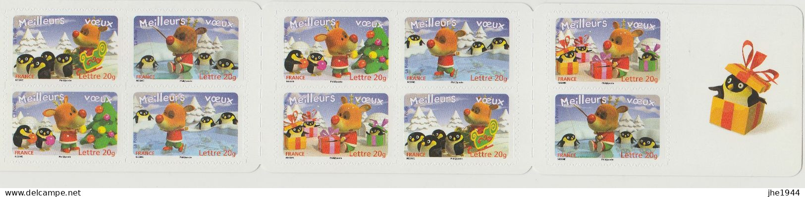 France Carnet N° BC3986 ** Meilleurs Voeux - Commemoratives