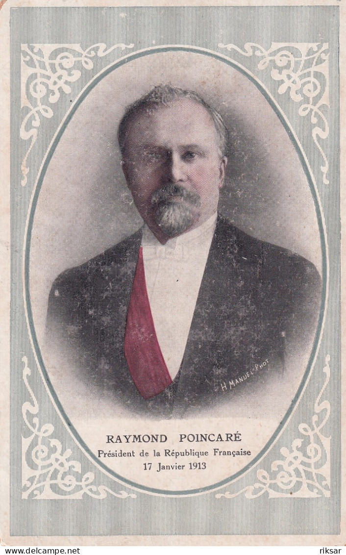 POLITIQUE(POINCARE) PRESIDENT - Personnages