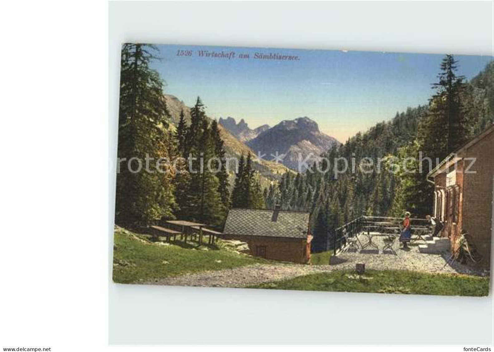 12365312 Saembtissee Wirtschaft Saembtisersee Appenzeller Alpen - Sonstige & Ohne Zuordnung