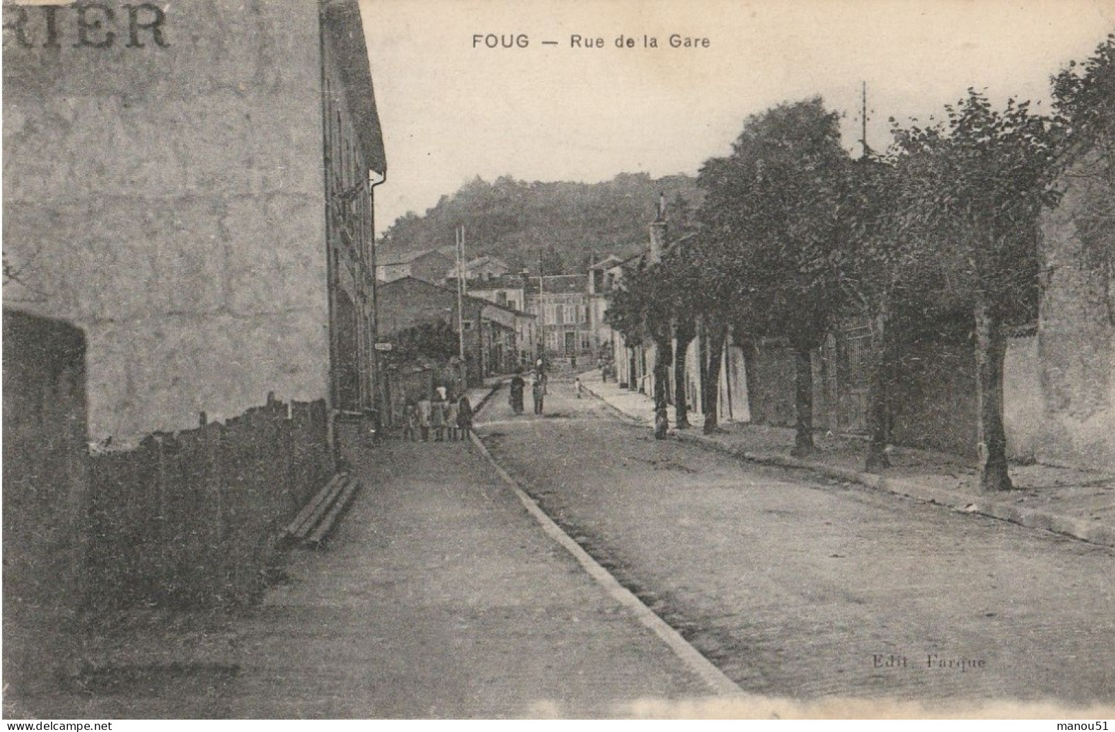 FOUG  Rue De La Gare - Foug