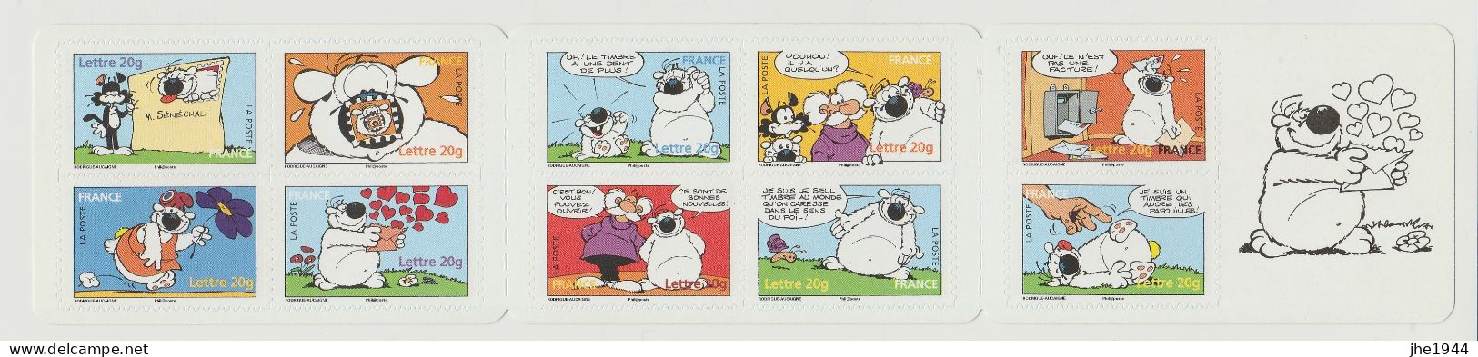 France Carnet N° BC3953 ** Sourires Avec Cubitus - Commemoratives