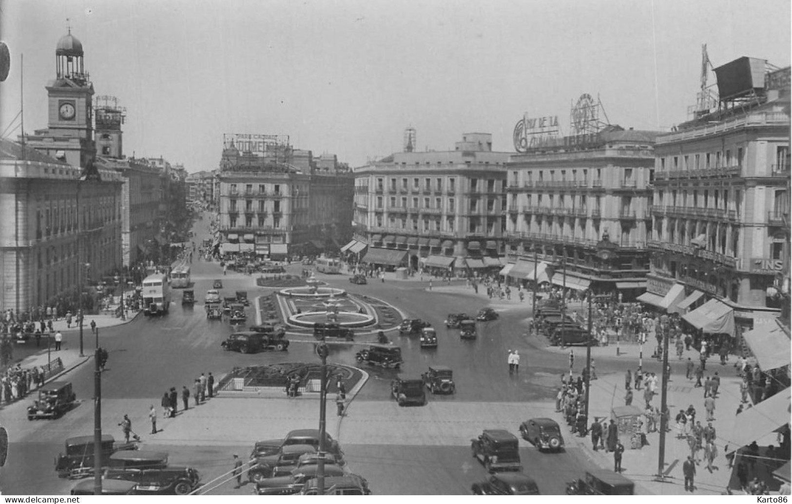 Madrid , Espana * Puerta Del Sol - Madrid