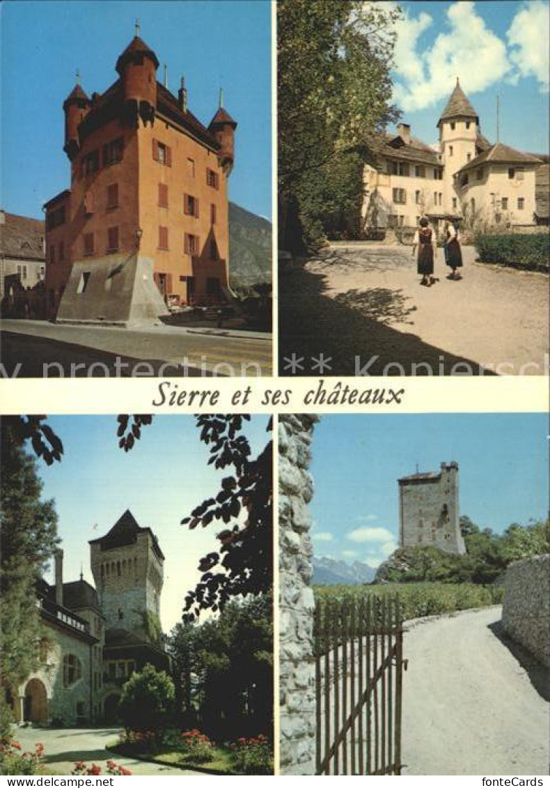 12364792 Sierre VS Et Ses Chateaux Sierre - Altri & Non Classificati