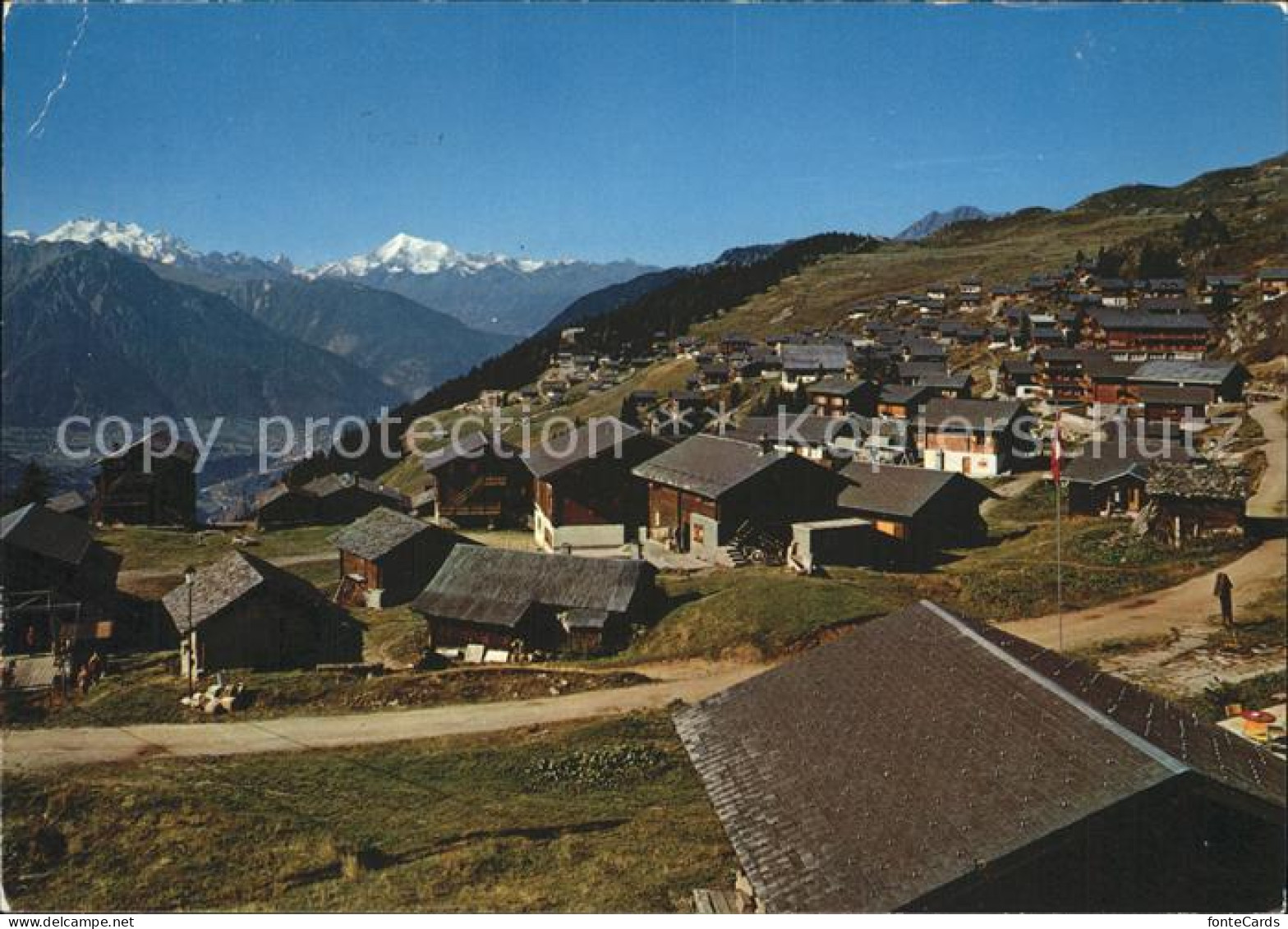 12364788 Bettmeralp VS Mit Alphubel Dom Matterhorn Und Weisshorn Bettmeralp - Altri & Non Classificati