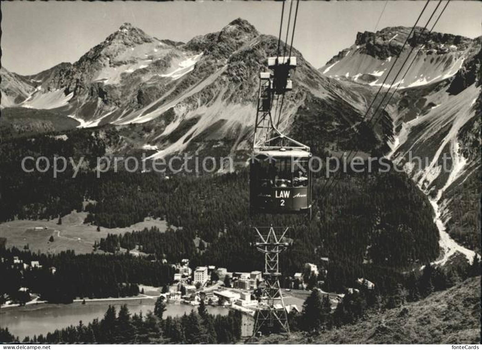 12364754 Arosa GR Seilbahn Weisshorn Arosa - Altri & Non Classificati