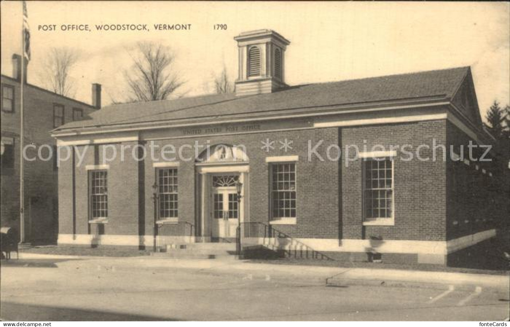 12364453 Vermont Post Office Woodstock - Sonstige & Ohne Zuordnung