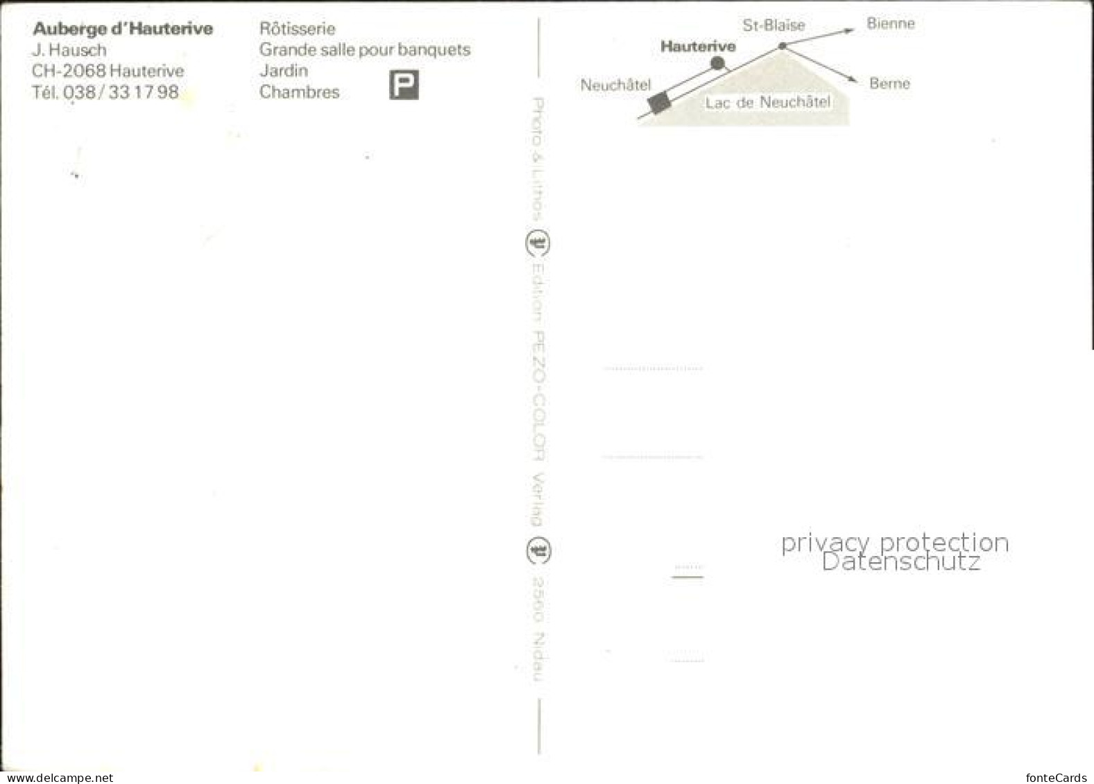 12362490 Hauterive NE Auberge Hauterive  Hauterive NE - Sonstige & Ohne Zuordnung