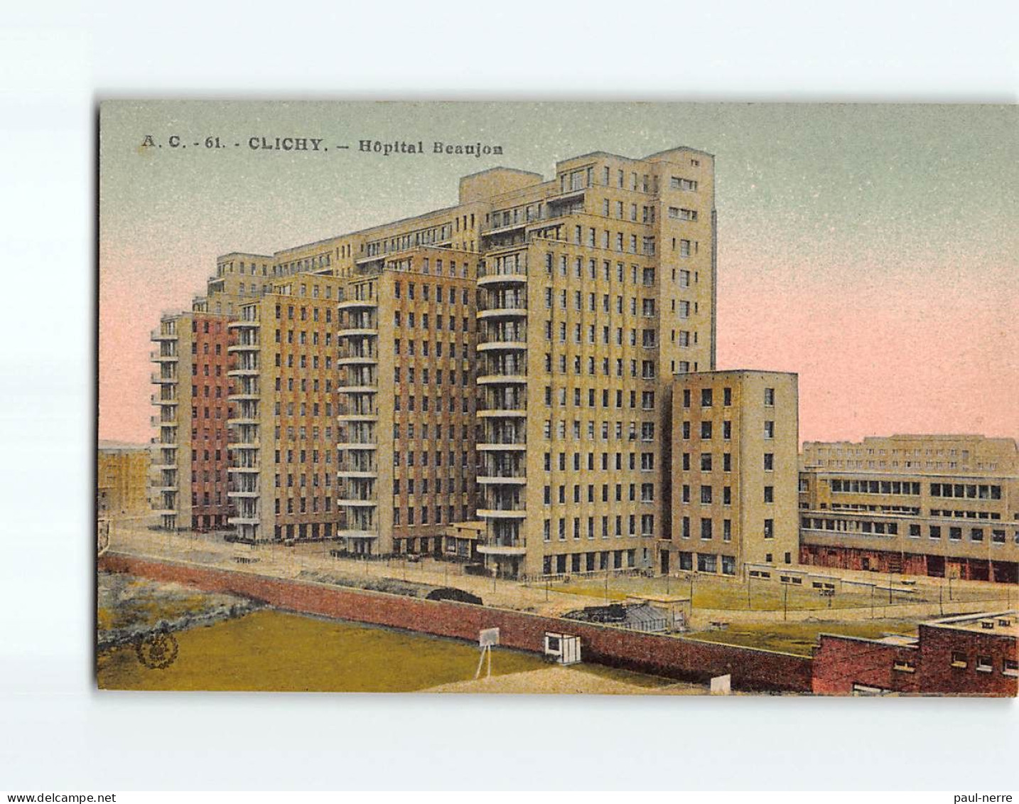 CLICHY : L'Hôpital Beaujon - Très Bon état - Clichy