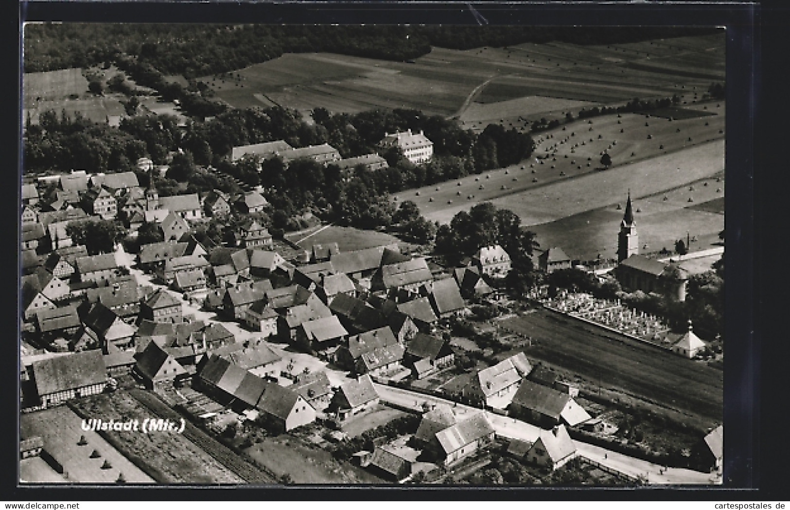 AK Ullstadt /Mfr., Ortsansicht Vom Flugzeug Aus  - Other & Unclassified