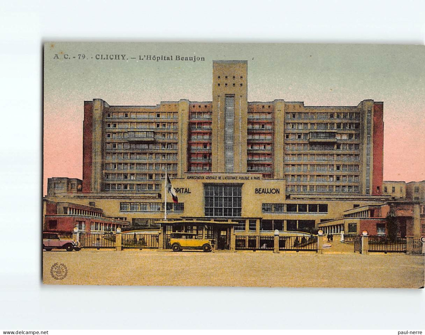 CLICHY : L'Hôpital Beaujon - Très Bon état - Clichy