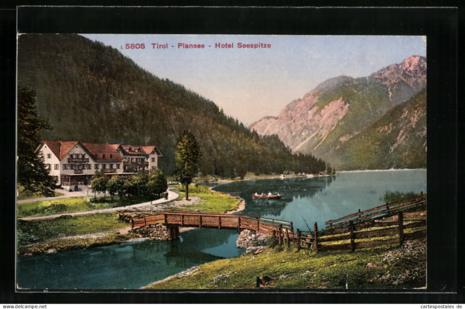 AK Plansee, Hotel Seespitze  - Autres & Non Classés