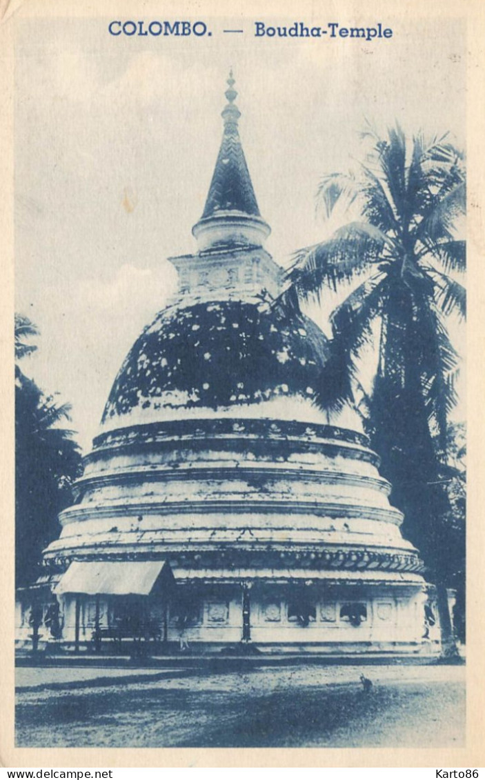 Colombo , Sri Lanka * Boudha Temple * Ceylan Ceylon - Sri Lanka (Ceylon)