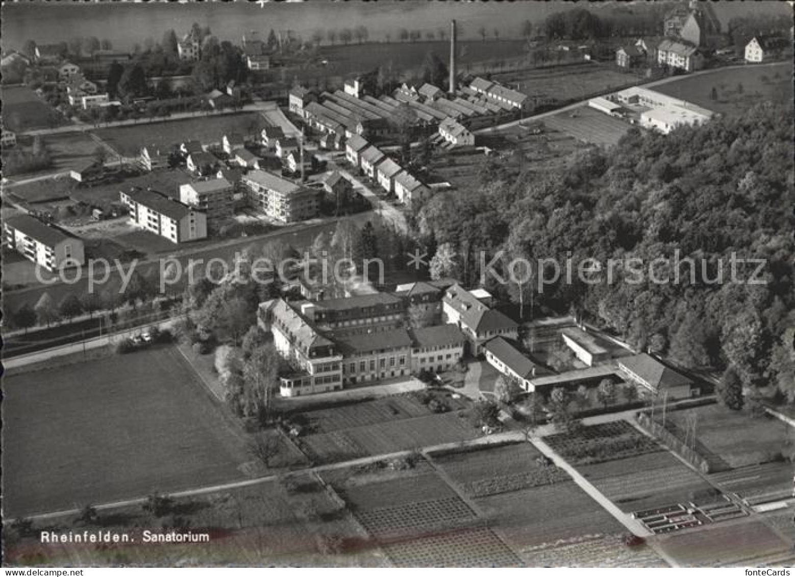 12360124 Rheinfelden AG Sanatorium Fliegeraufnahme Rheinfelden AG - Sonstige & Ohne Zuordnung