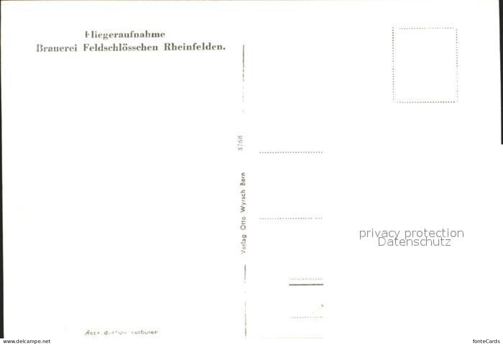 12360123 Rheinfelden AG Brauerei Feldschloesschen Fliegeraufnahme Rheinfelden AG - Altri & Non Classificati