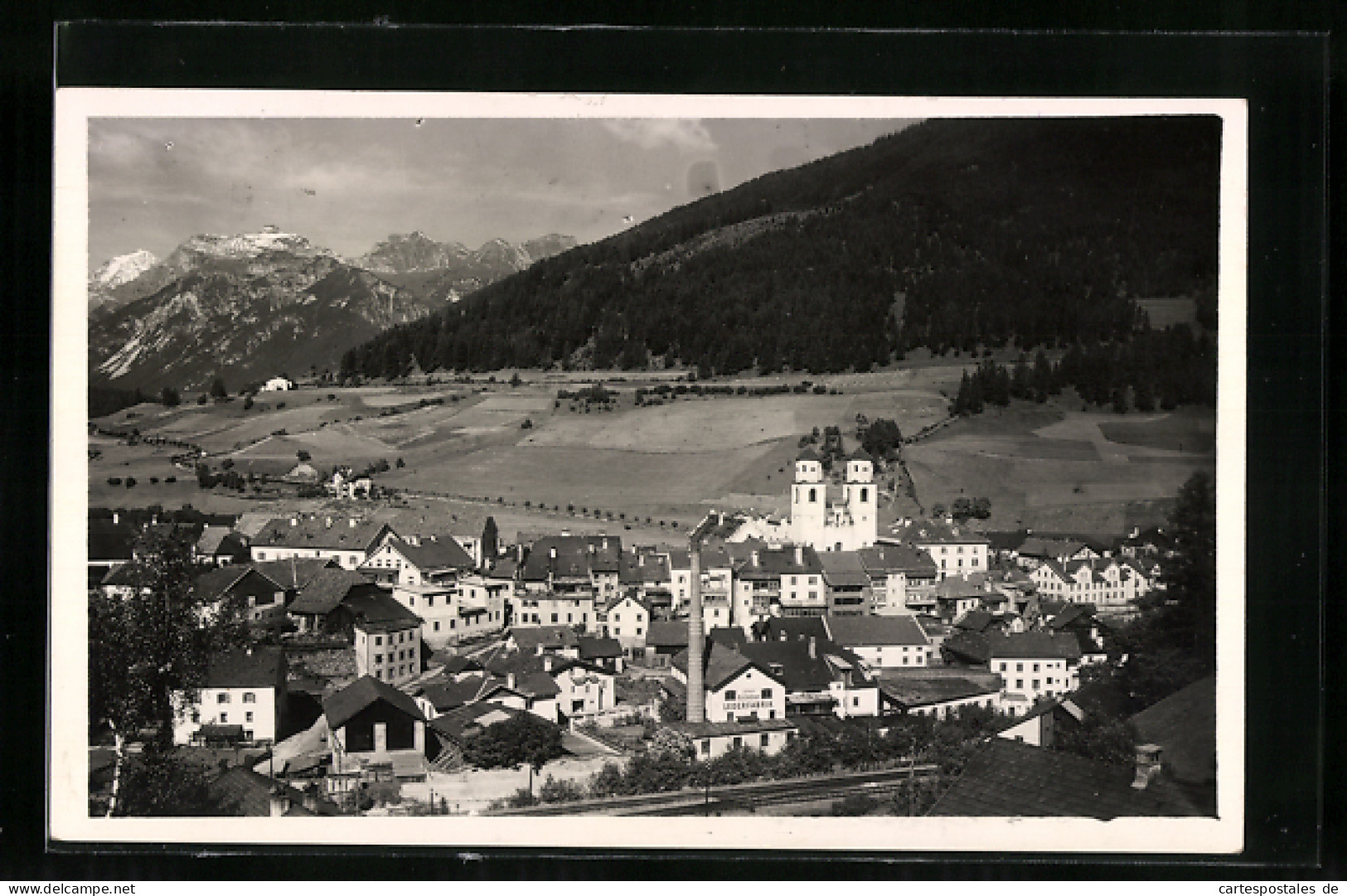 AK Steinach Am Brenner, Ortsansicht Mit Johann Kirchebner Lederfabrik  - Altri & Non Classificati