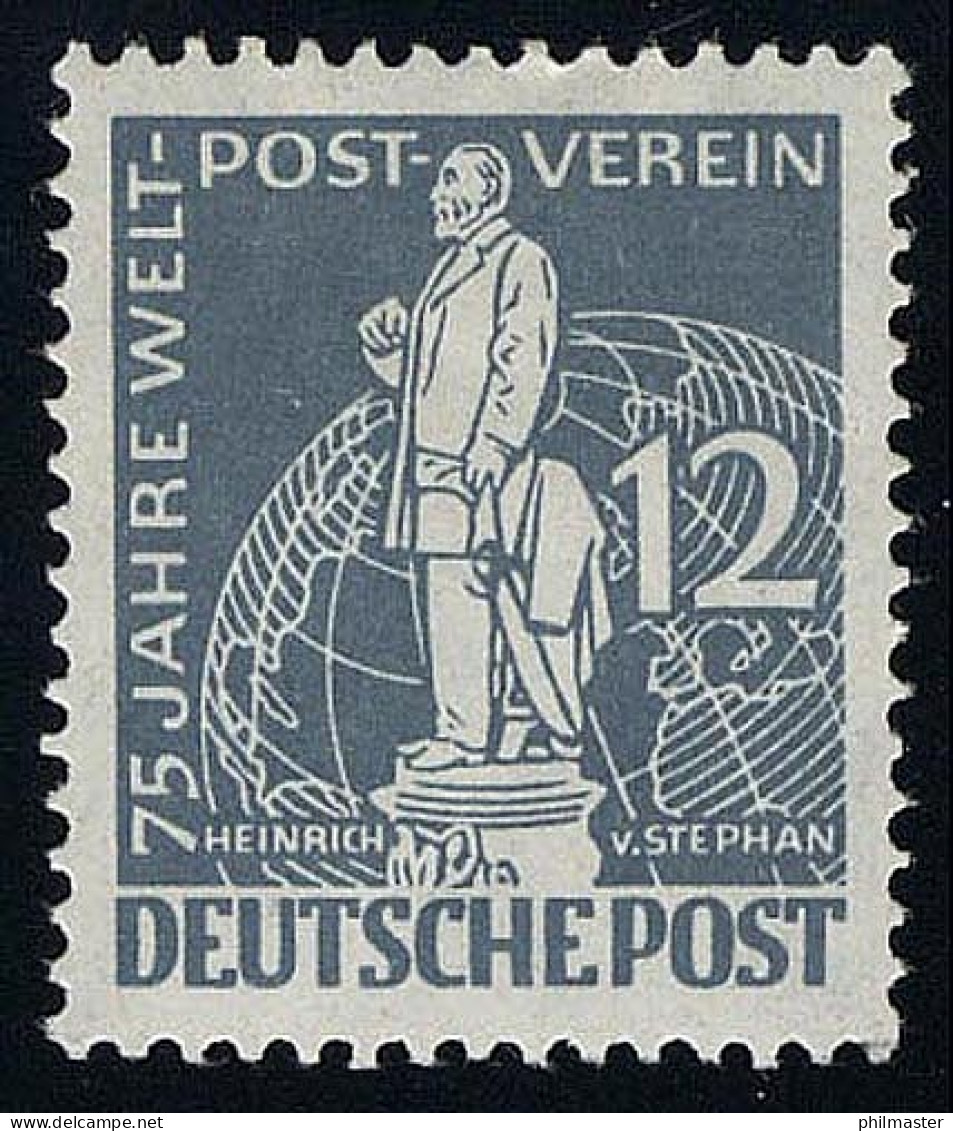 35 Weltpostverein Stephan 12 Pf Postfrisch ** Geprüft - Neufs