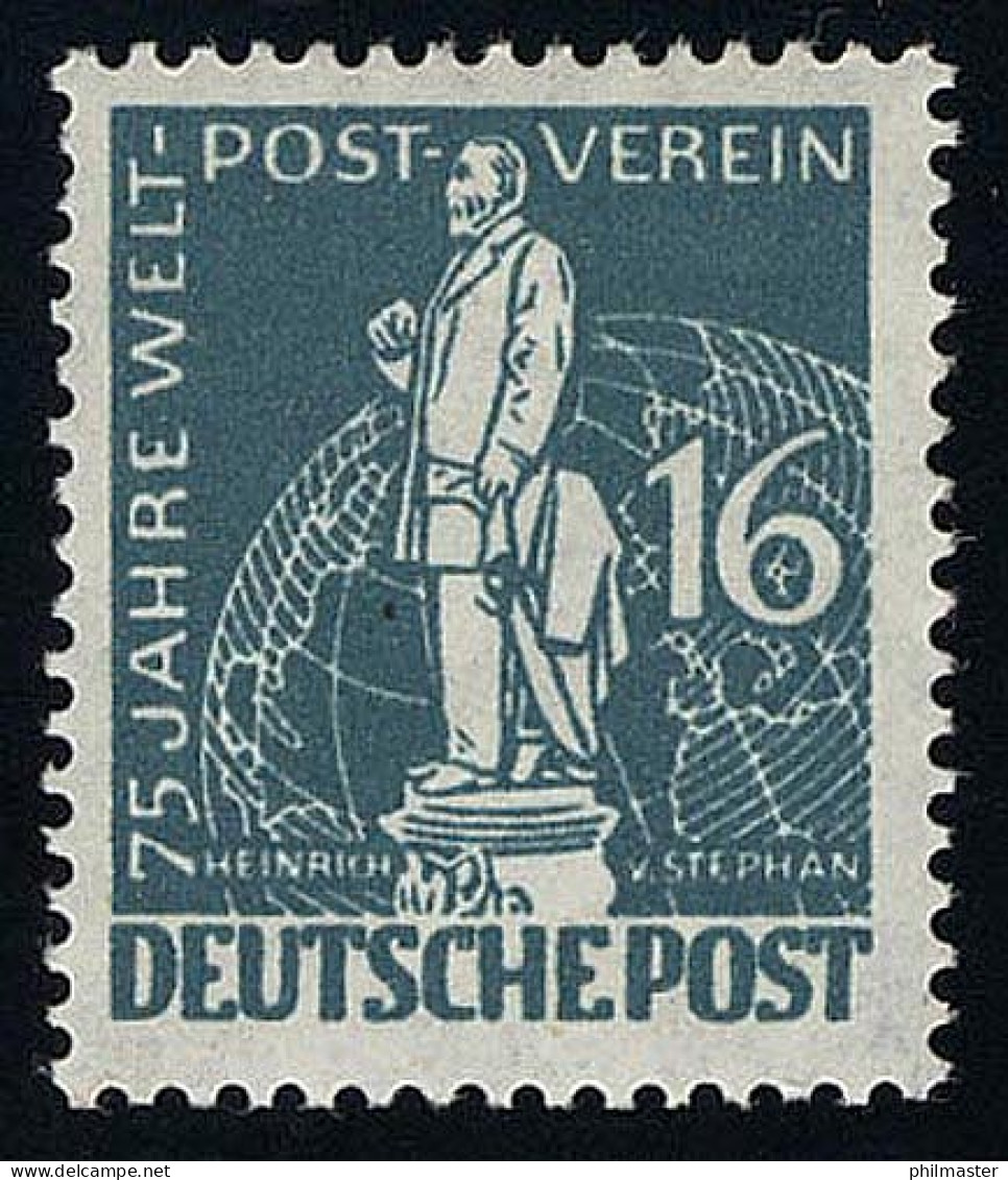36 Weltpostverein Stephan 16 Pf Postfrisch ** Geprüft - Neufs