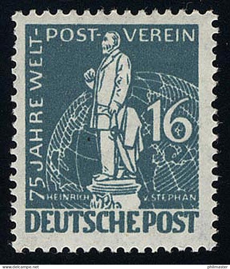 36 Weltpostverein Stephan 16 Pf Postfrisch ** Geprüft - Ungebraucht