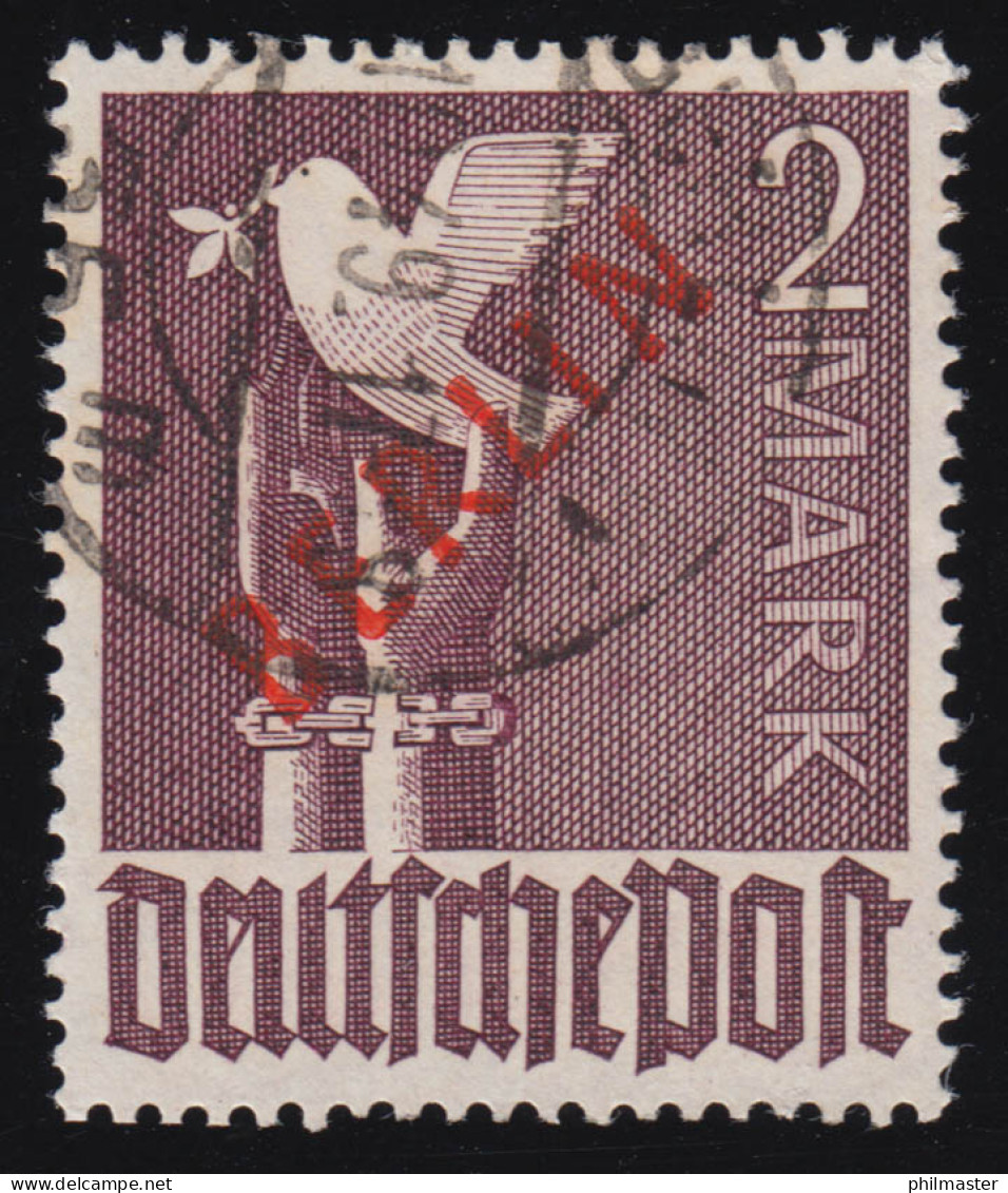 34 Rotaufdruck 2 Mark, O Gestempelt - Used Stamps
