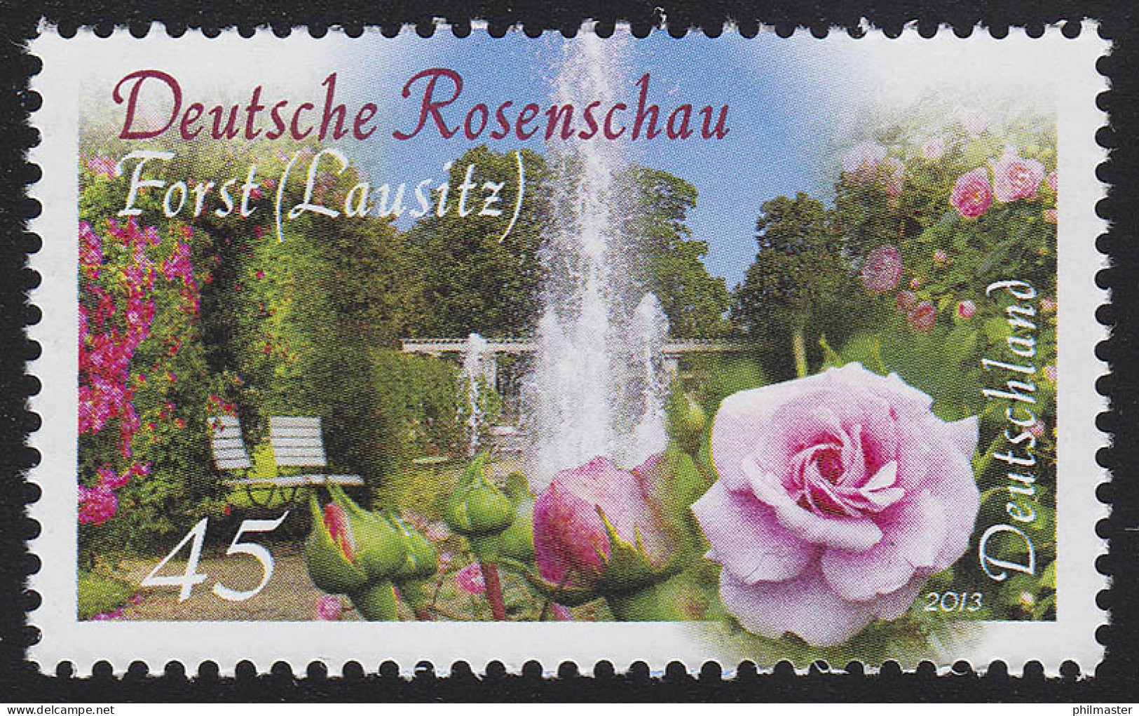 3012 Rosenschau Forst / Lausitz, Postfrisch ** - Nuevos