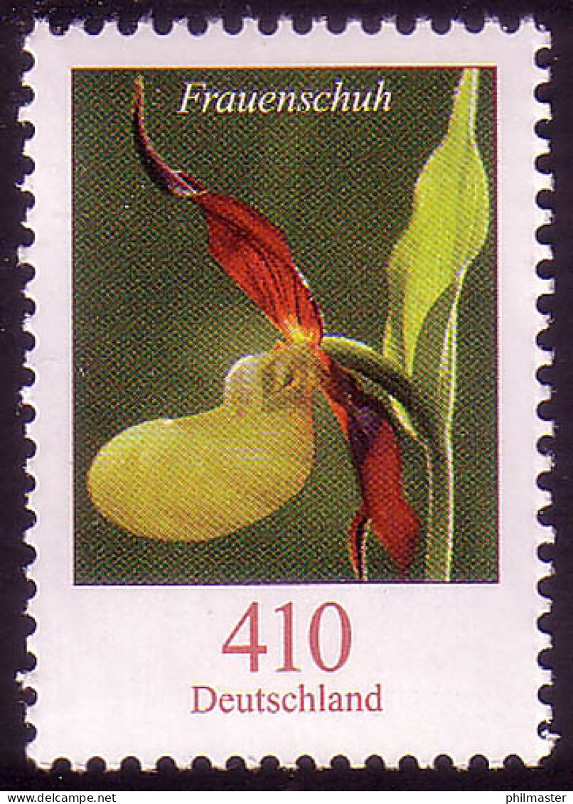 2768 Blume 410 C Frauenschuh ** - Unused Stamps
