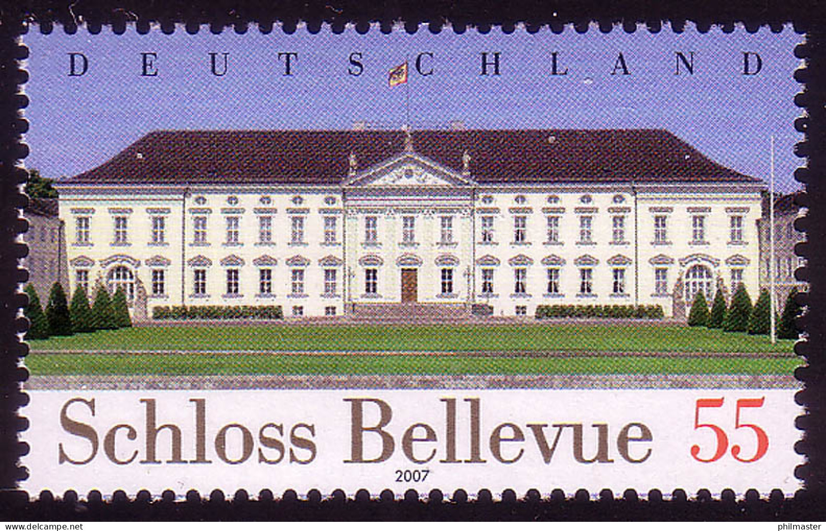 2601 Schloß Bellevue ** - Unused Stamps