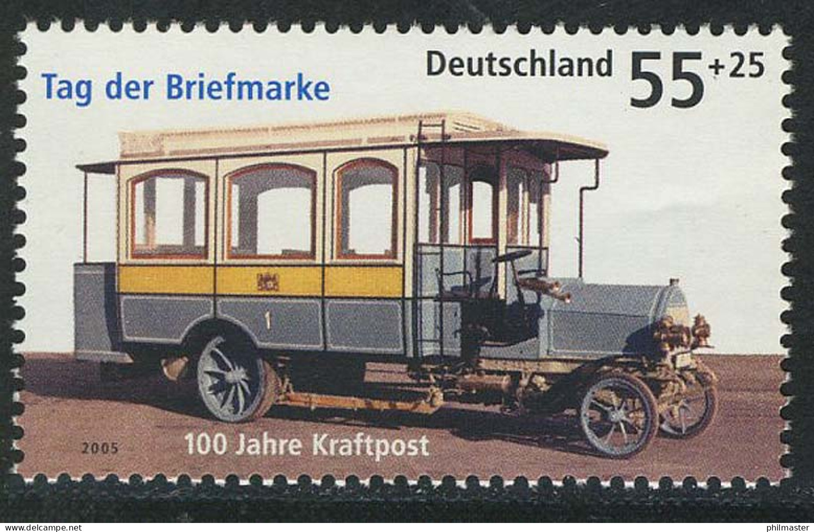 2456 Tag Der Briefmarke Kraftpost ** - Neufs