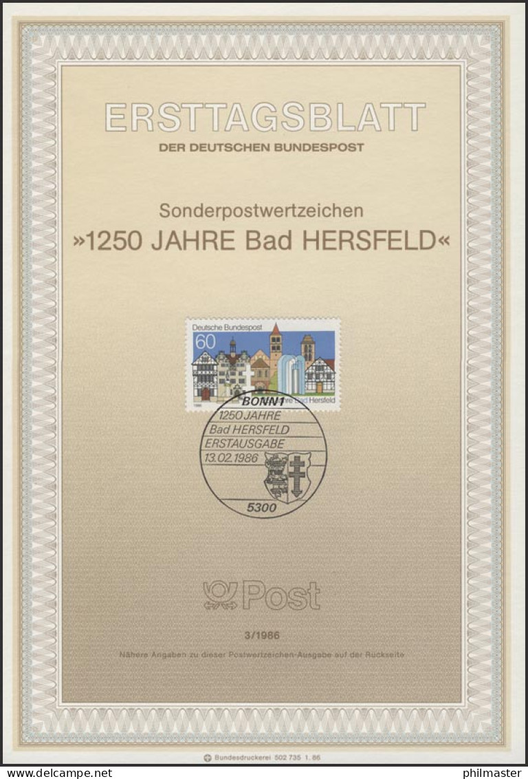 ETB 03/1986 Bad Hersfeld - 1981-1990