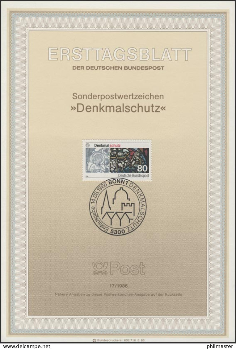 ETB 17/1986 Denkmalschutz - 1981-1990