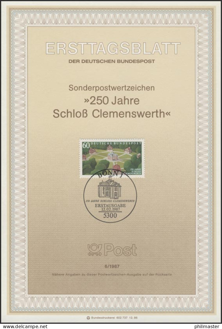 ETB 06/1987 Schloß Clemenswerth - 1981-1990