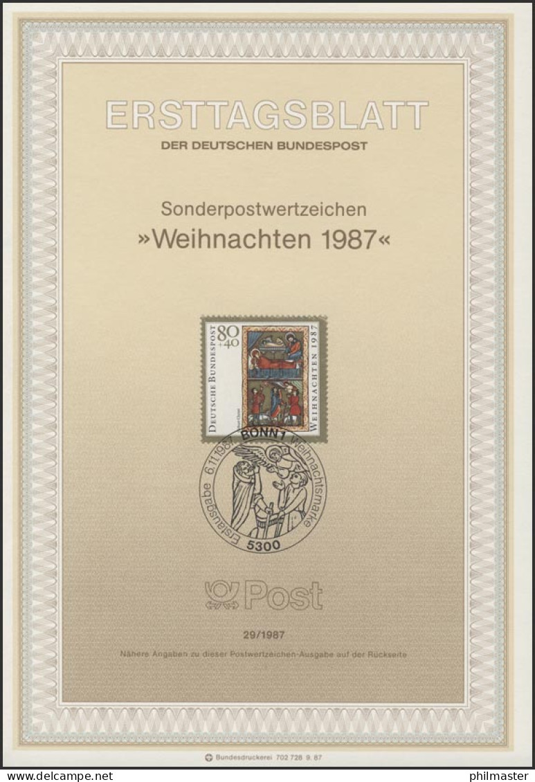 ETB 29/1987 Weihnachten - 1981-1990