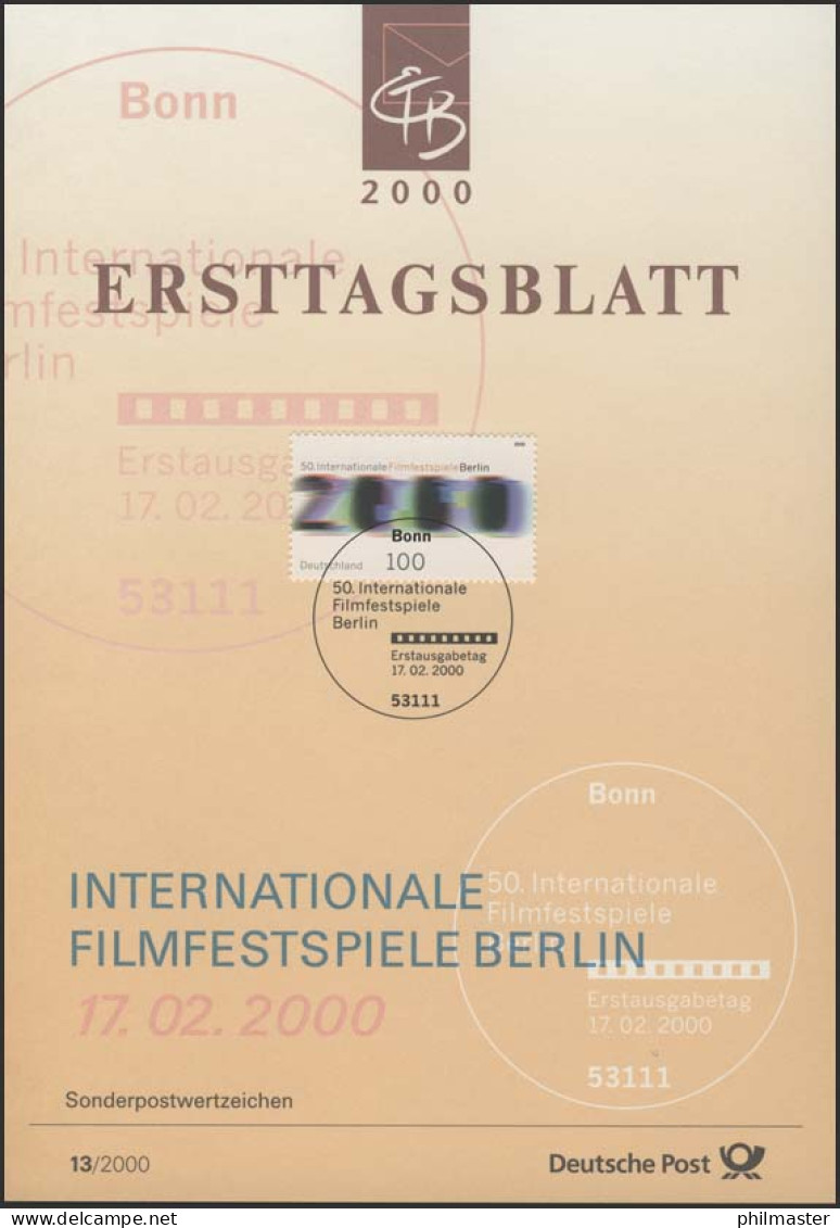 ETB 13/2000 Filmfestspiele, Berlin - 1991-2000