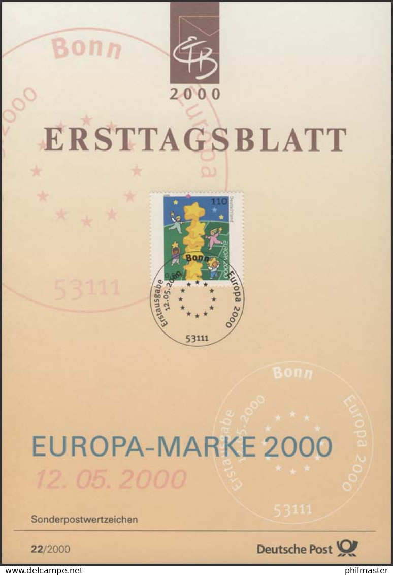 ETB 22/2000 Europa: Kinder - 1991-2000