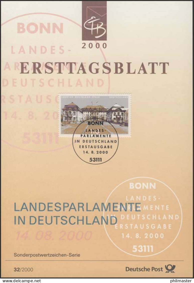 ETB 32/2000 Landesparlament, Mainz - 1991-2000