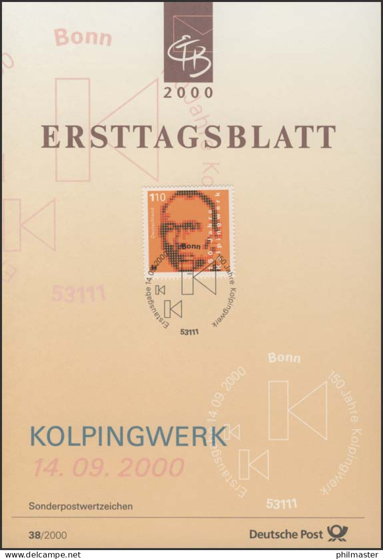 ETB 38/2000 Kolpingwerk - 1991-2000