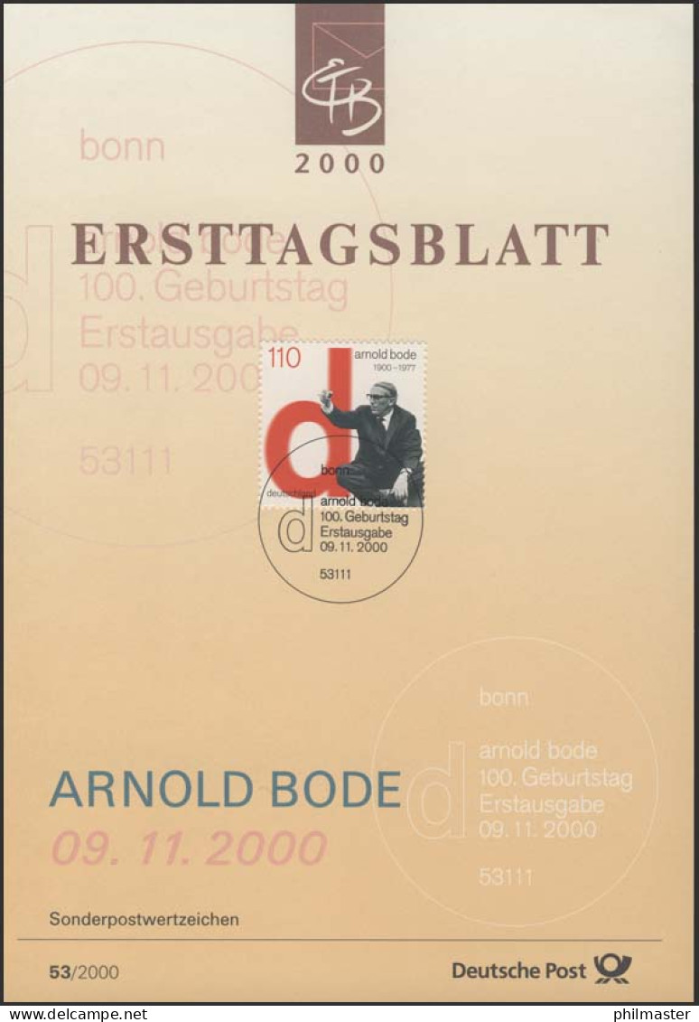 ETB 53/2000 Arnold Bode, Documenta - 1991-2000