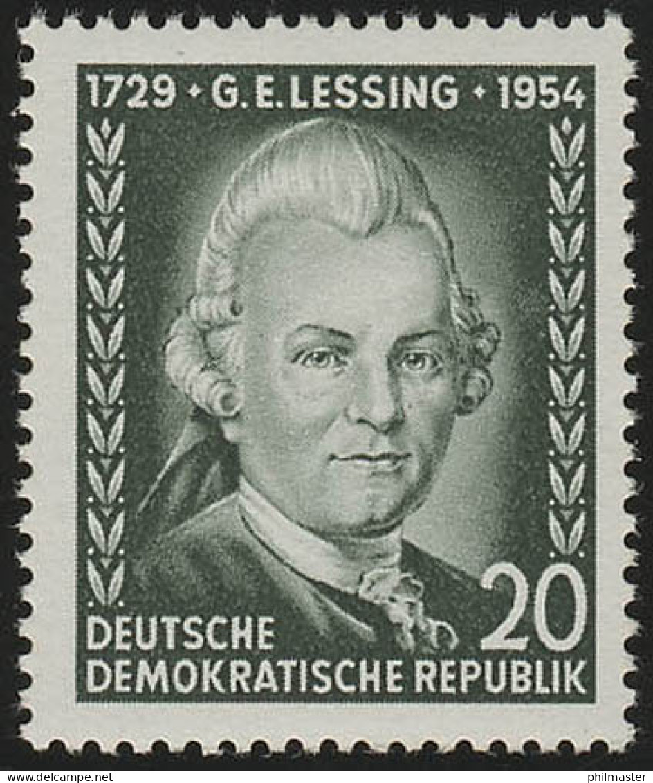 423 YI Gotthold Ephraim Lessing Wz.2 YI ** - Unused Stamps