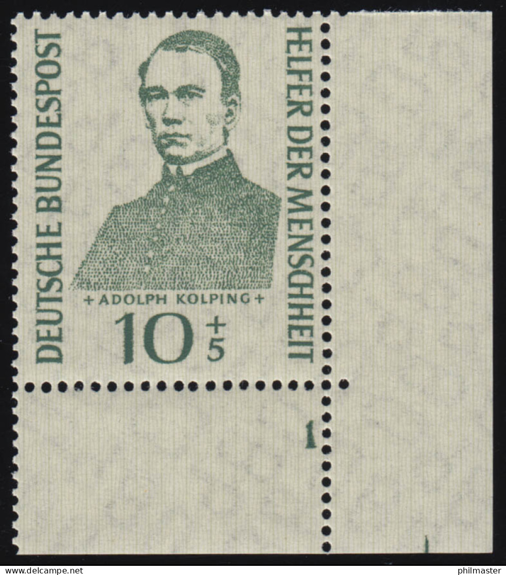 223 Helfer Der Menschheit 10+5 Pf Kolping ** FN1+ - Neufs