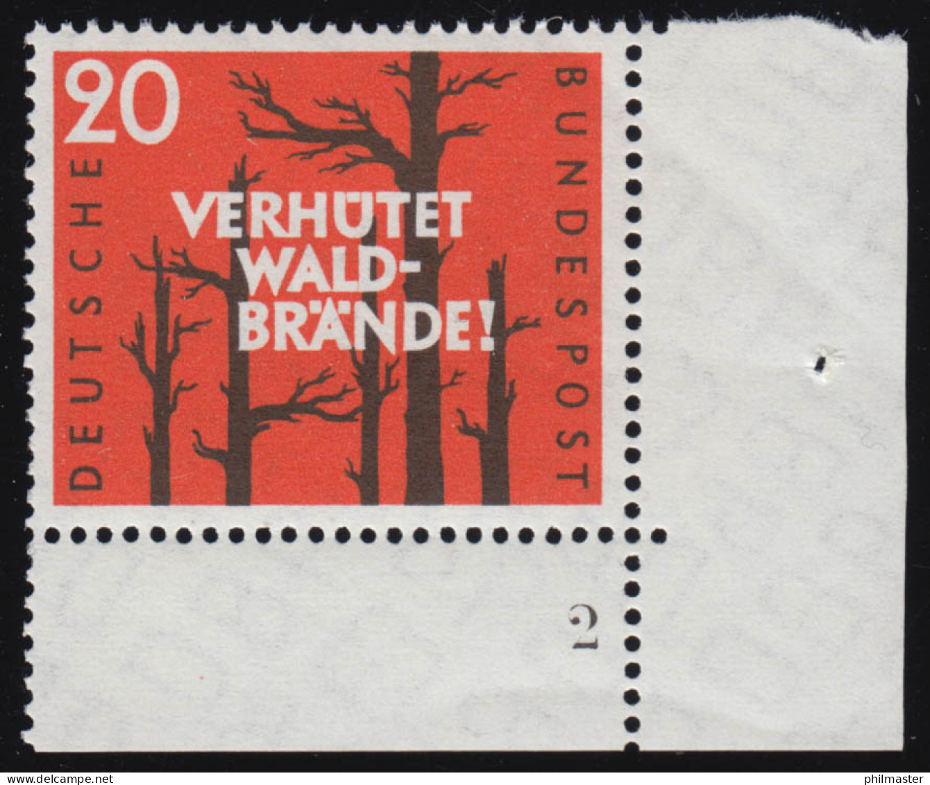 283 Waldbrandverhütung ** FN2 1-dg - Unused Stamps