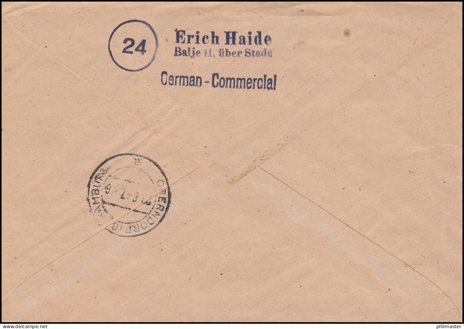 944+947 Kontrollrat II Auf R-Brief Flensburg 1 SSt Briefmarken-Ausstellung 1947 - Autres & Non Classés