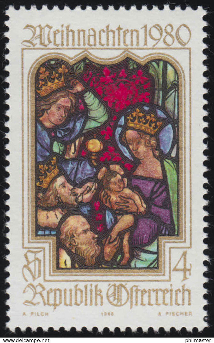 1663 Weihnachten, Anbetung Der Könige, Pfarrkirche Viktring, 4 S, Postfrisch ** - Unused Stamps