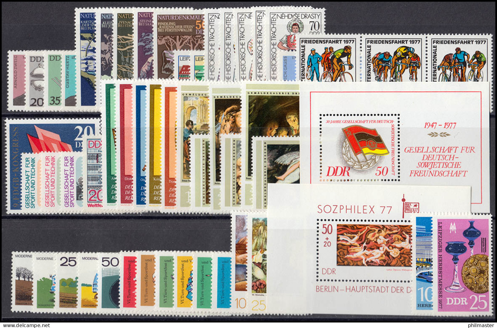 2199-2286 DDR-Jahrgang 1977 Komplett, Postfrisch ** / MNH - Collections Annuelles