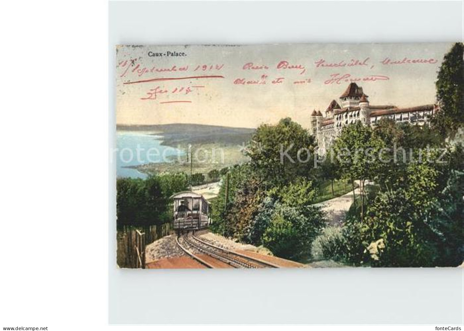 12359291 Caux VD Palace Bergbahn See Caux - Andere & Zonder Classificatie