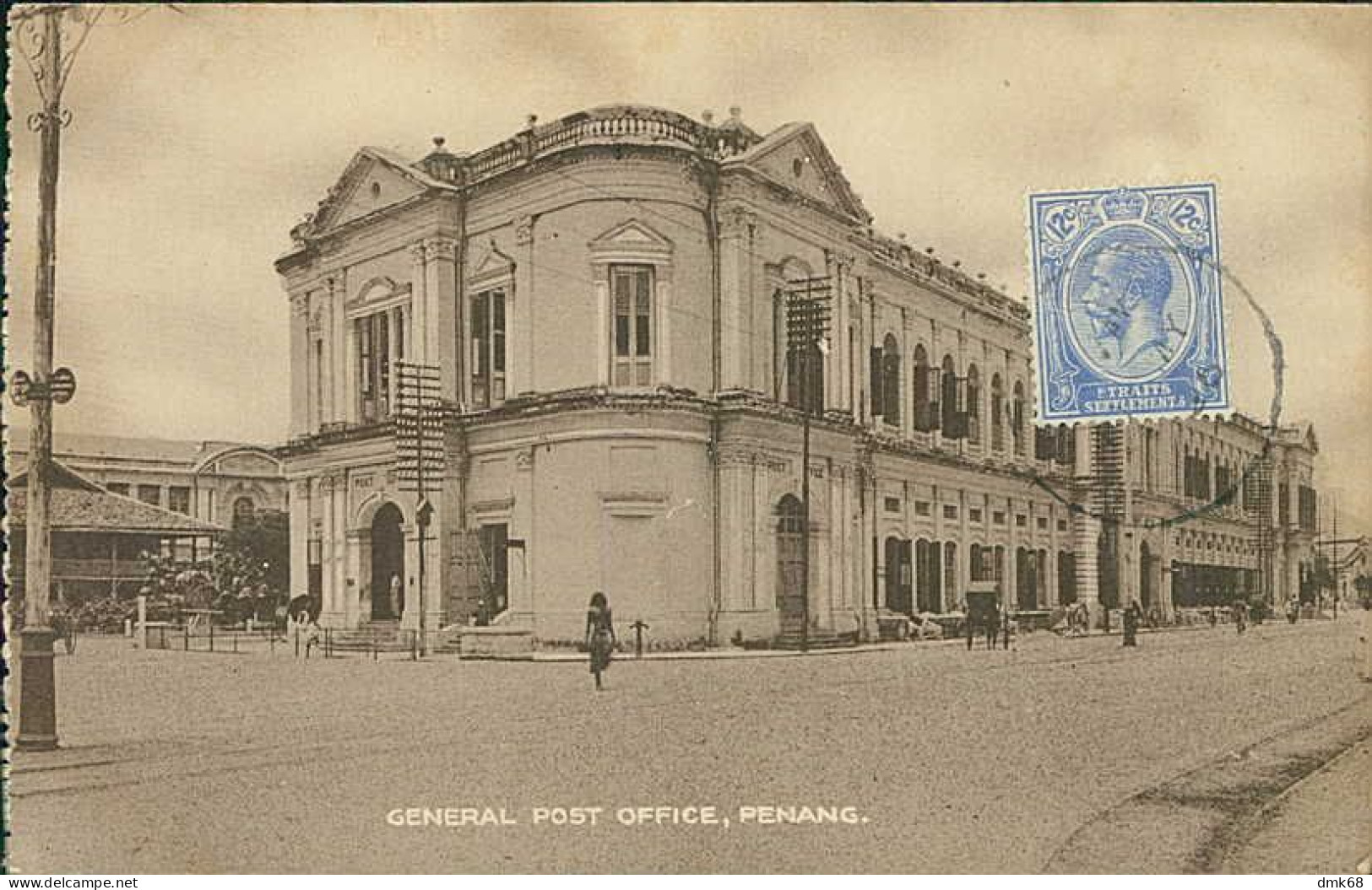 MALAYSIA - PENANG - GENERAL POST OFFICE -  1926 / STAMP (18229) - Maleisië