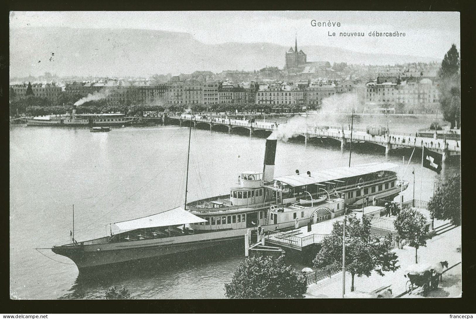 14610 - SUISSE - GENEVE - Le Nouveau Débarcadère - Genève