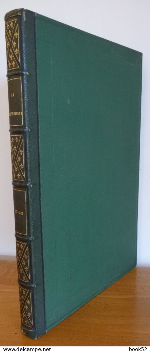 ** UNIQUE ** Le Journal LA HAUTE-MARNE - Toute La PREMIERE ANNEE 1871/72 Dans Une Reliure - Champagne - Ardenne