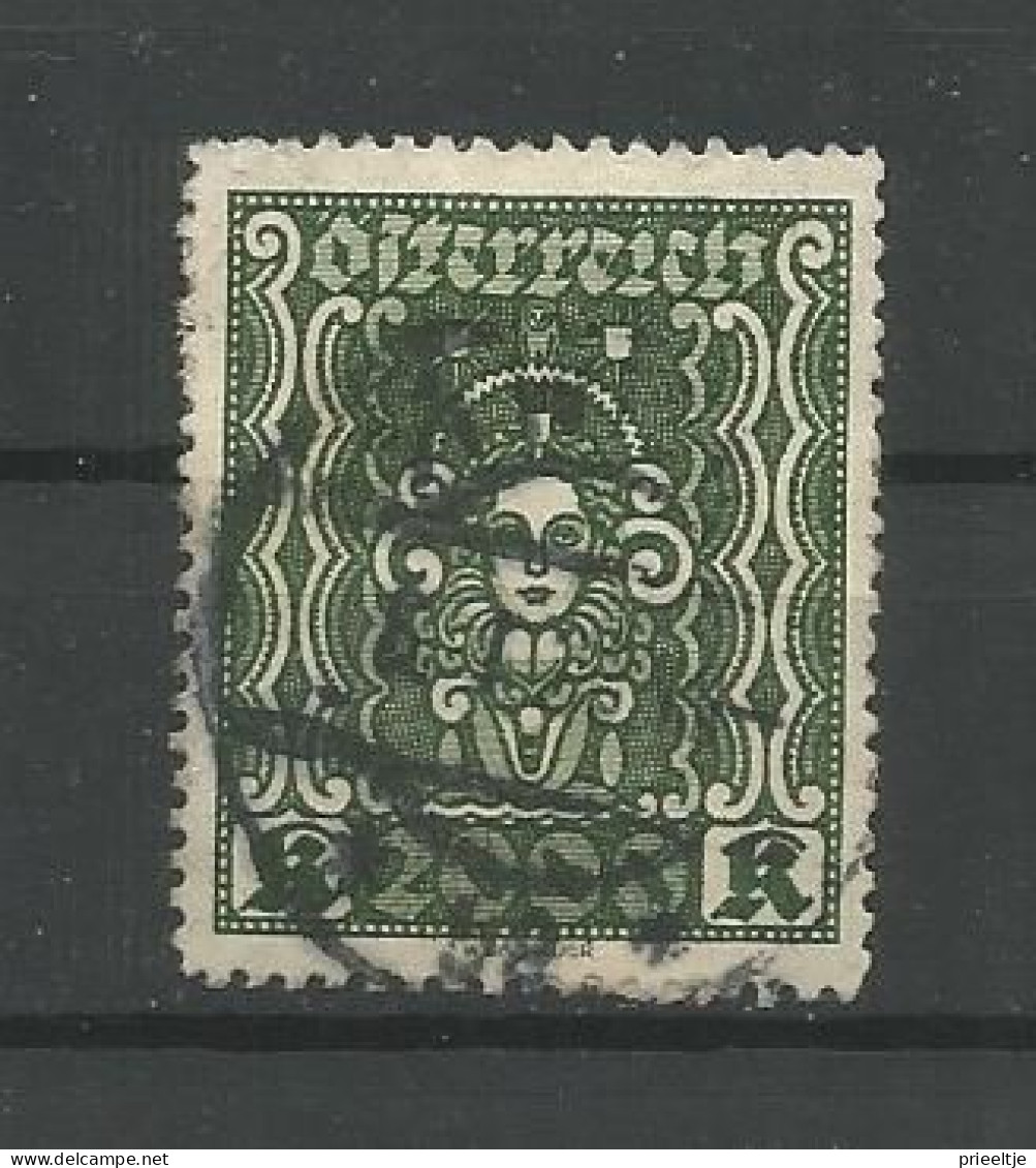 Austria - Oostenrijk 1922 Symbols  Y.T. 289 (0) - Usados